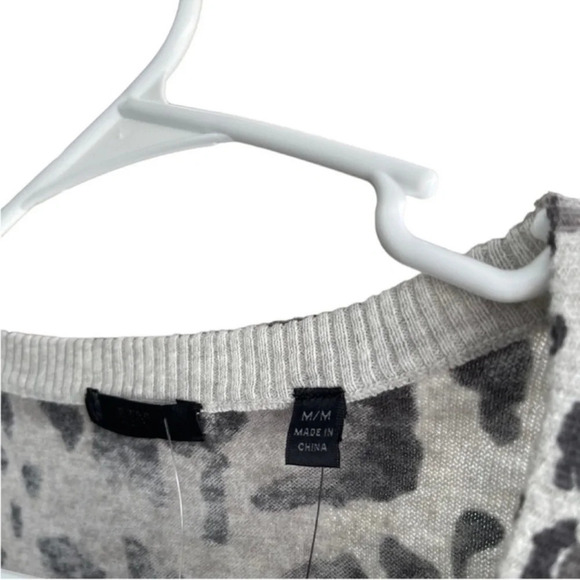 ATM ANTHONY THOMAS MELILLO Women's Animal-print Cashmere Blend Size M - Picture 11 of 15